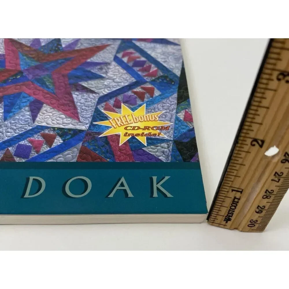 Easy Stash Quilts by Carol Doak (1999, Trade Paperback) With CD